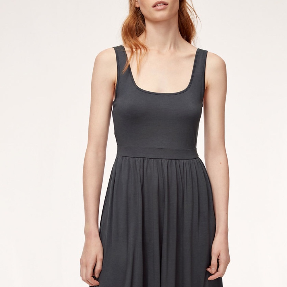 NWOT Aritzia Sunday Best black tank dress
